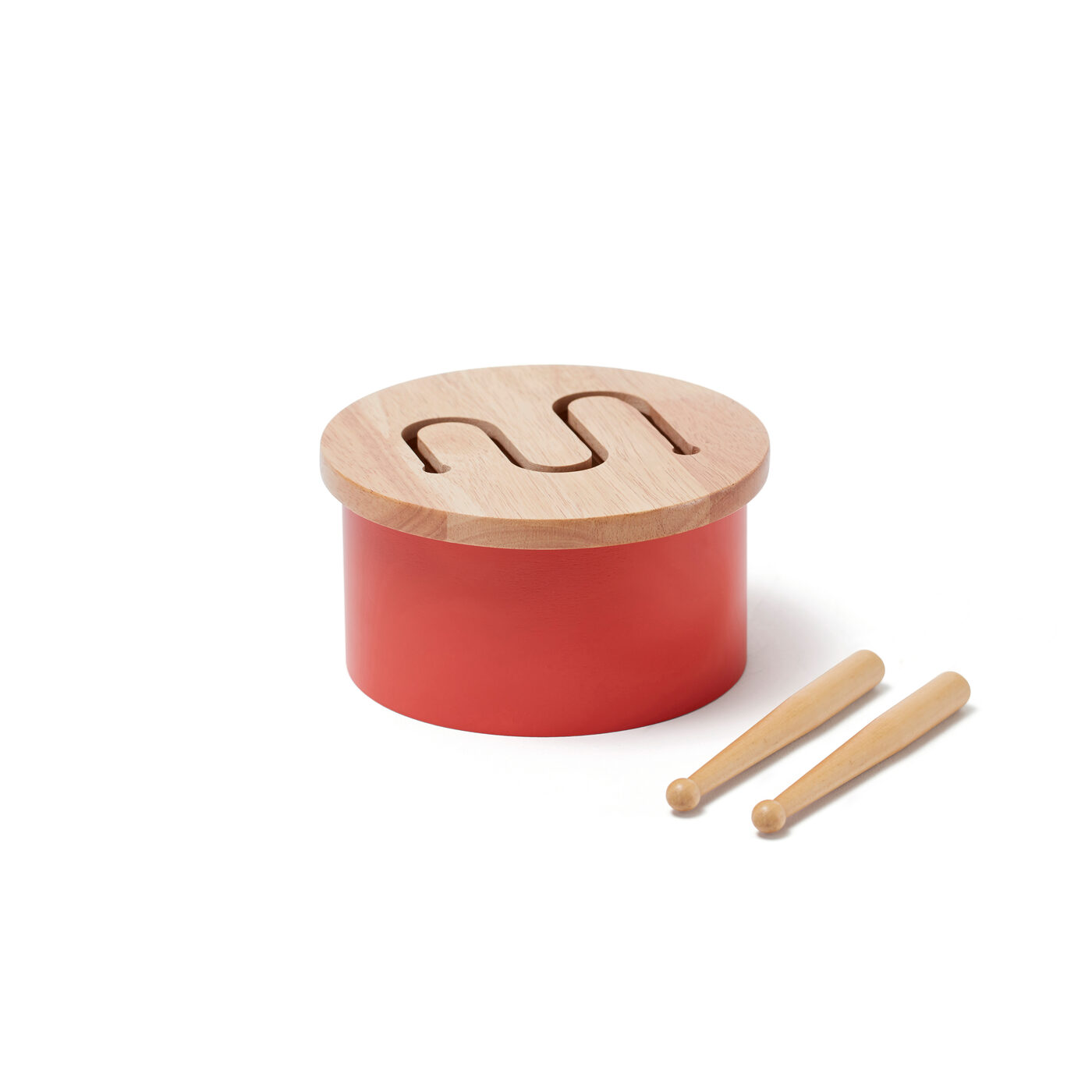 Toy drum mini red Kid s Concept