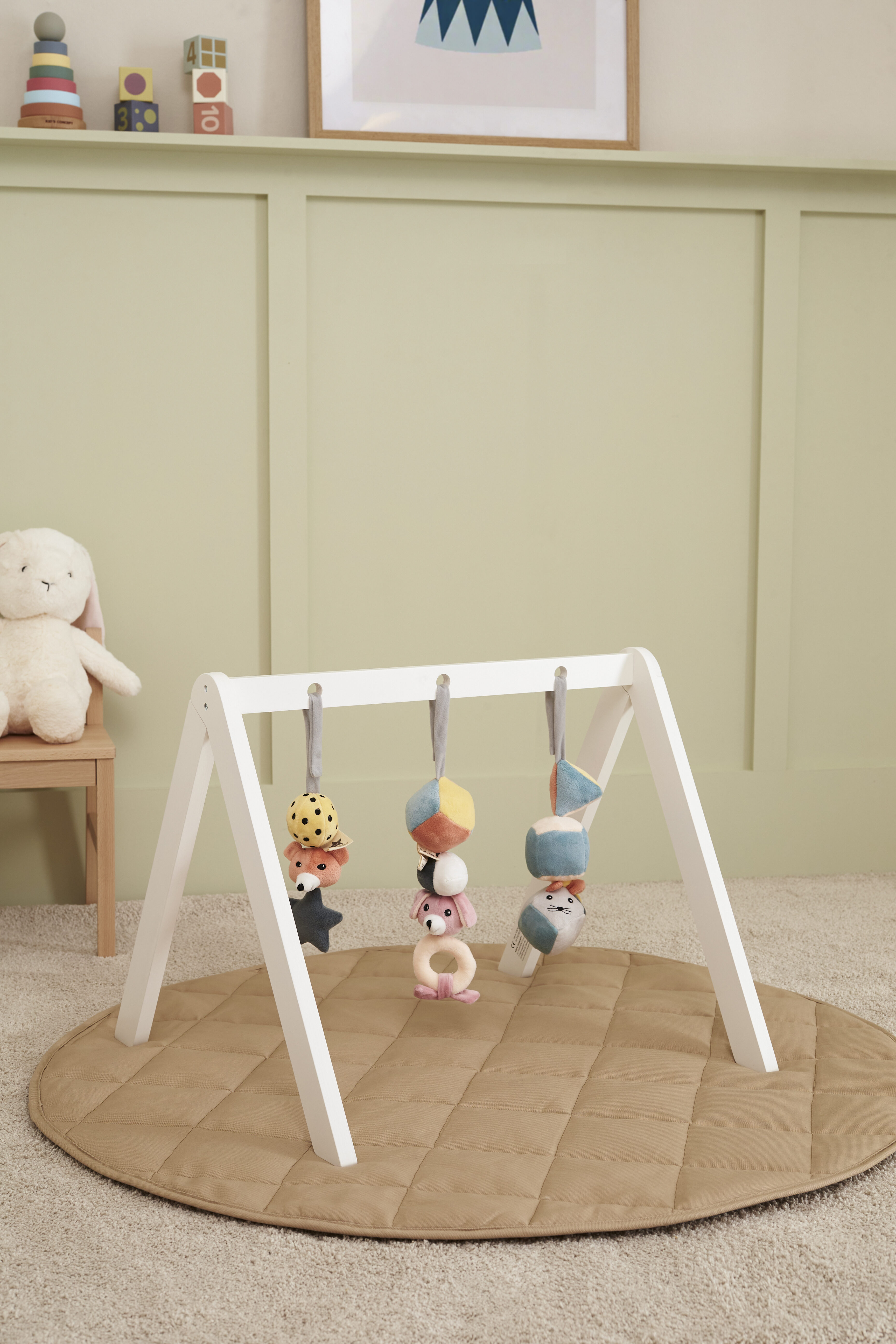 White sales baby gym