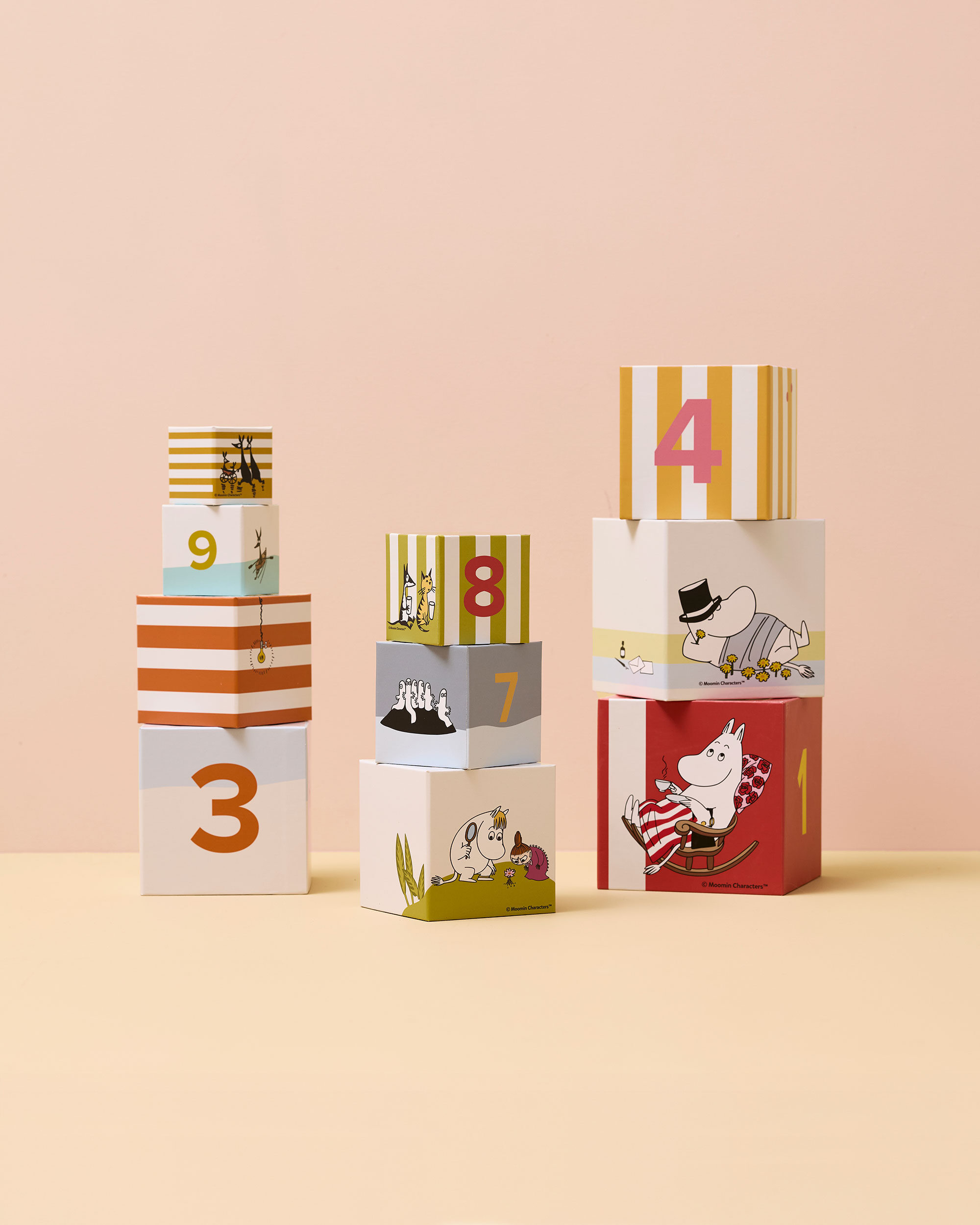 Stapelkuber papp MUMIN |  | Bra Leksaker