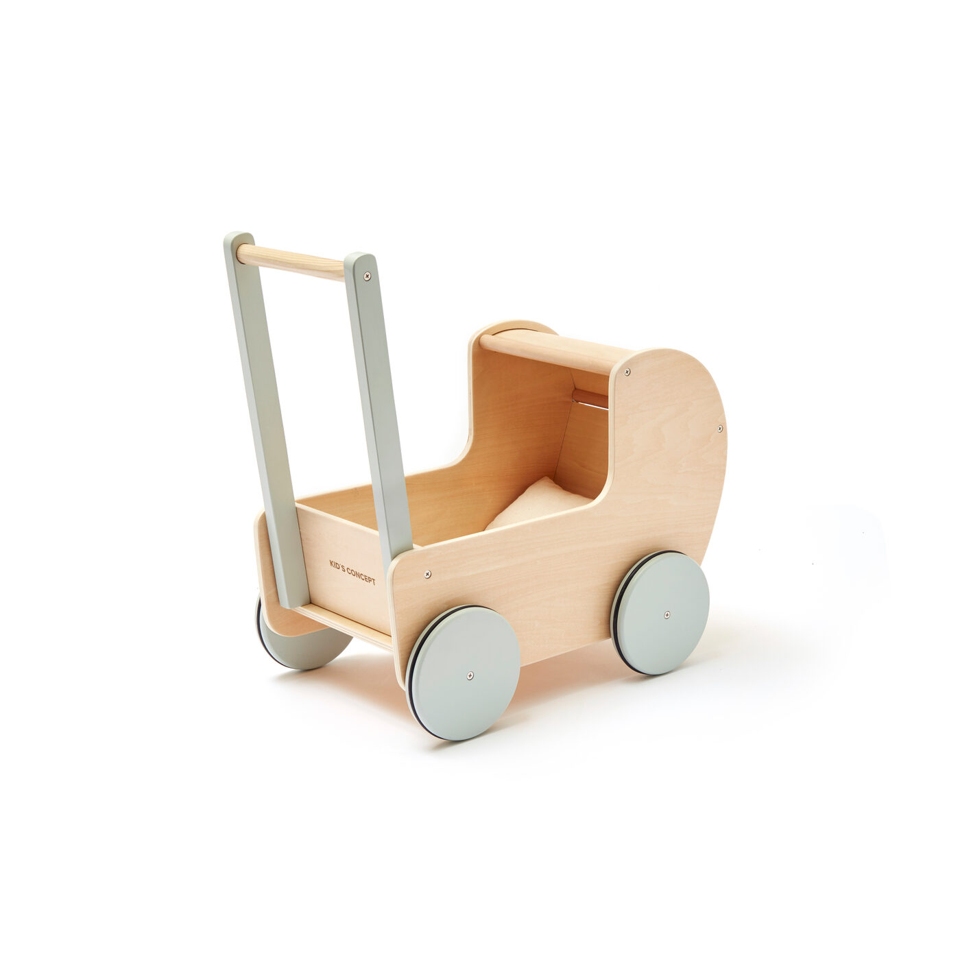 Kids wooden hot sale pram