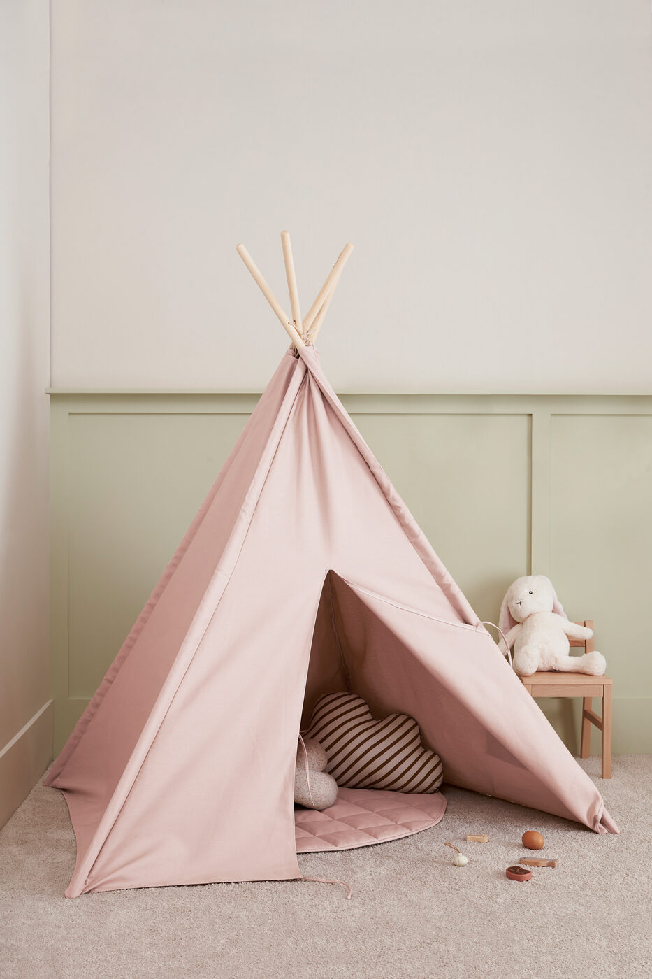 Kids Concept® Tipi enfant mini beige