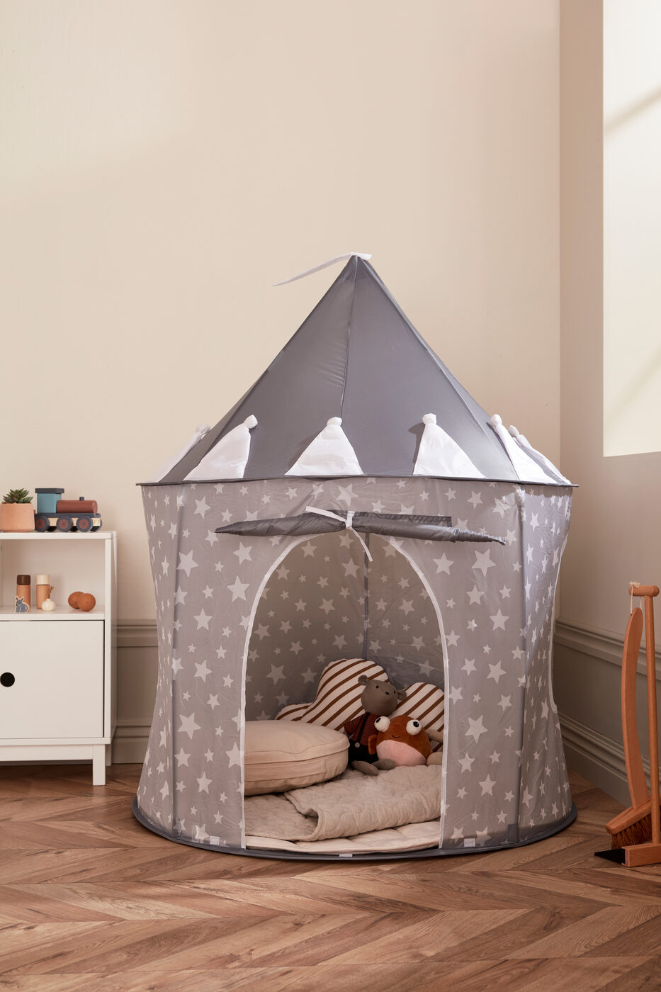 Grey 2025 play tent