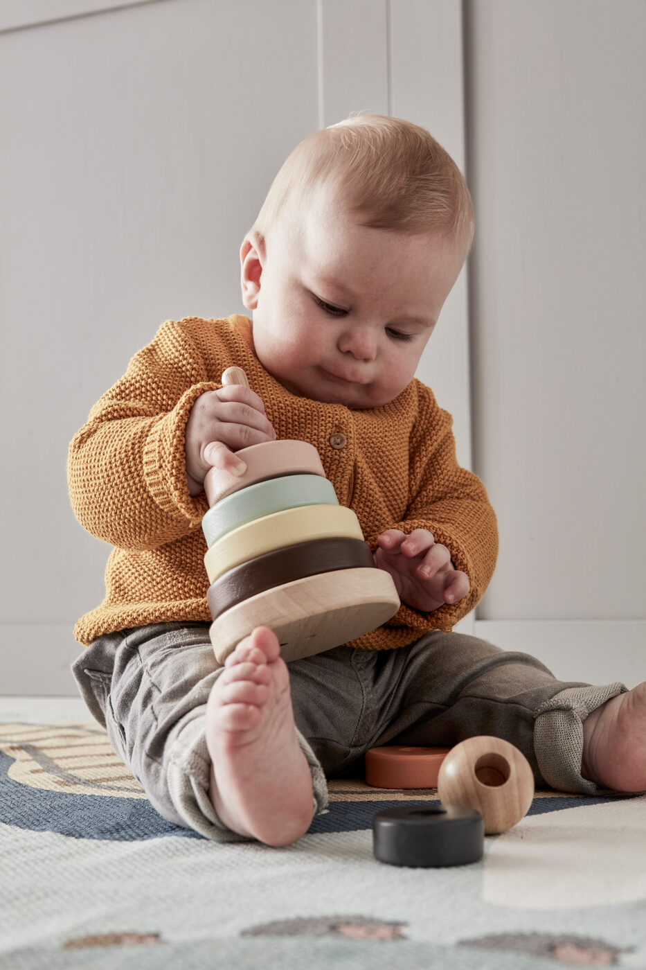 Stackable rings for each on sale child