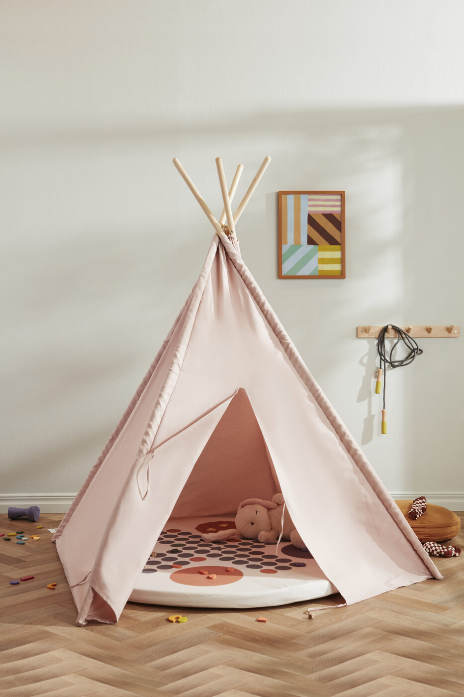 Tente de Jeu pour Enfant Tipi Rose