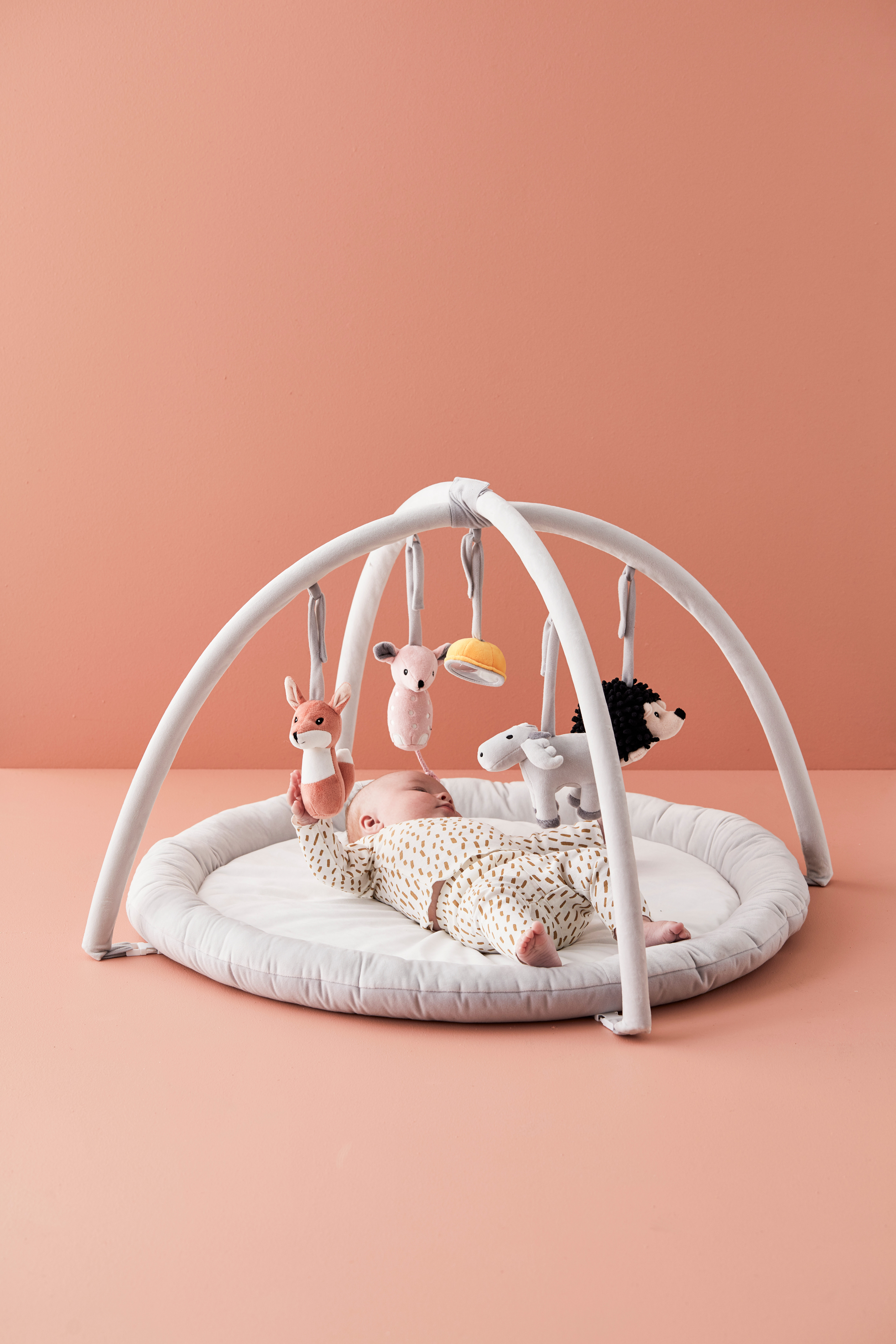 Wooden Baby Gym White Kid's Concept - Babyshop