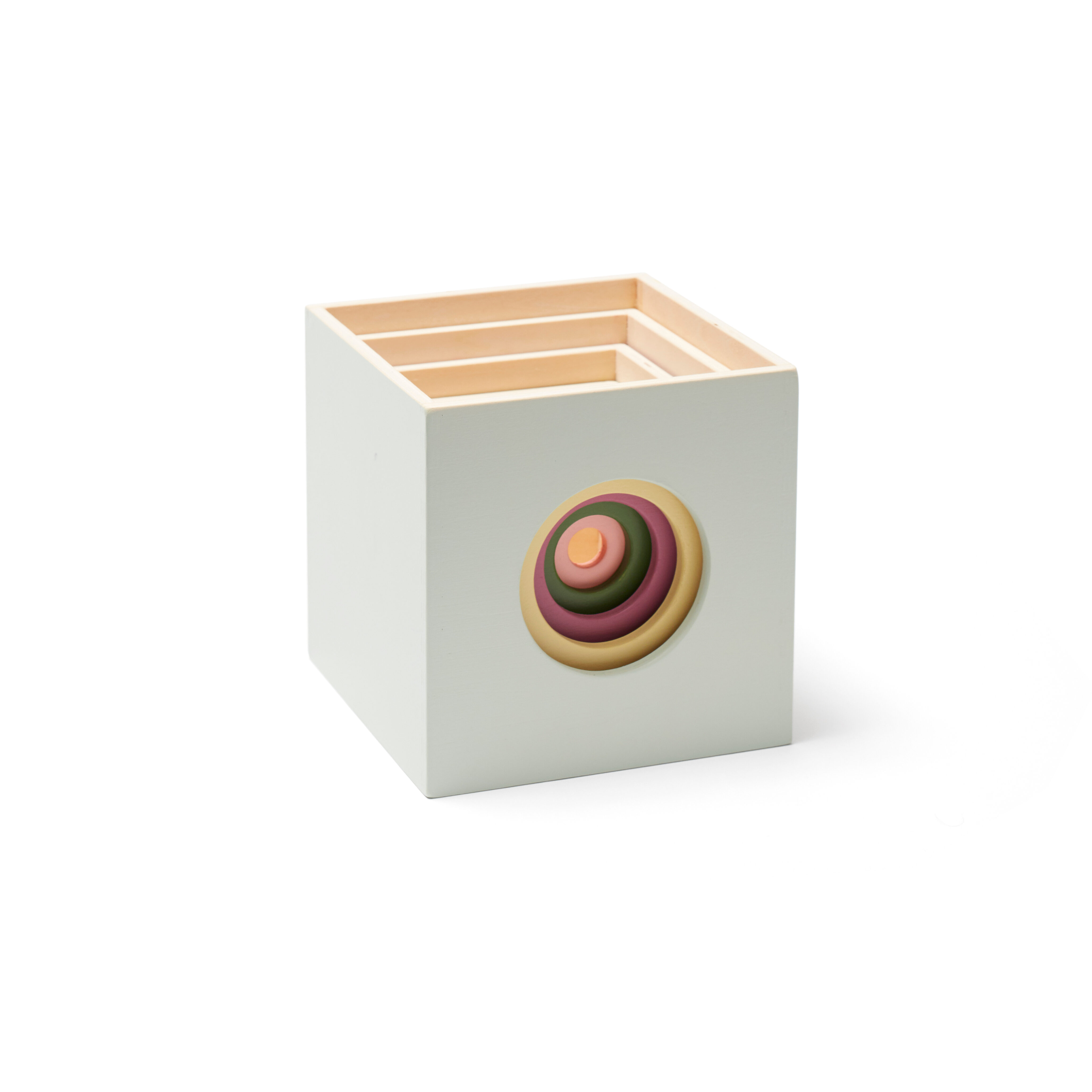Stacking cubes in wood | Kid's Concept