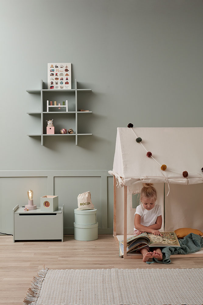 Alternativ bild 1 för Kids Concept Play House Tent - White