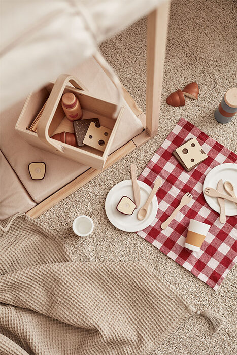 Kid's Concept - Wooden waffle set