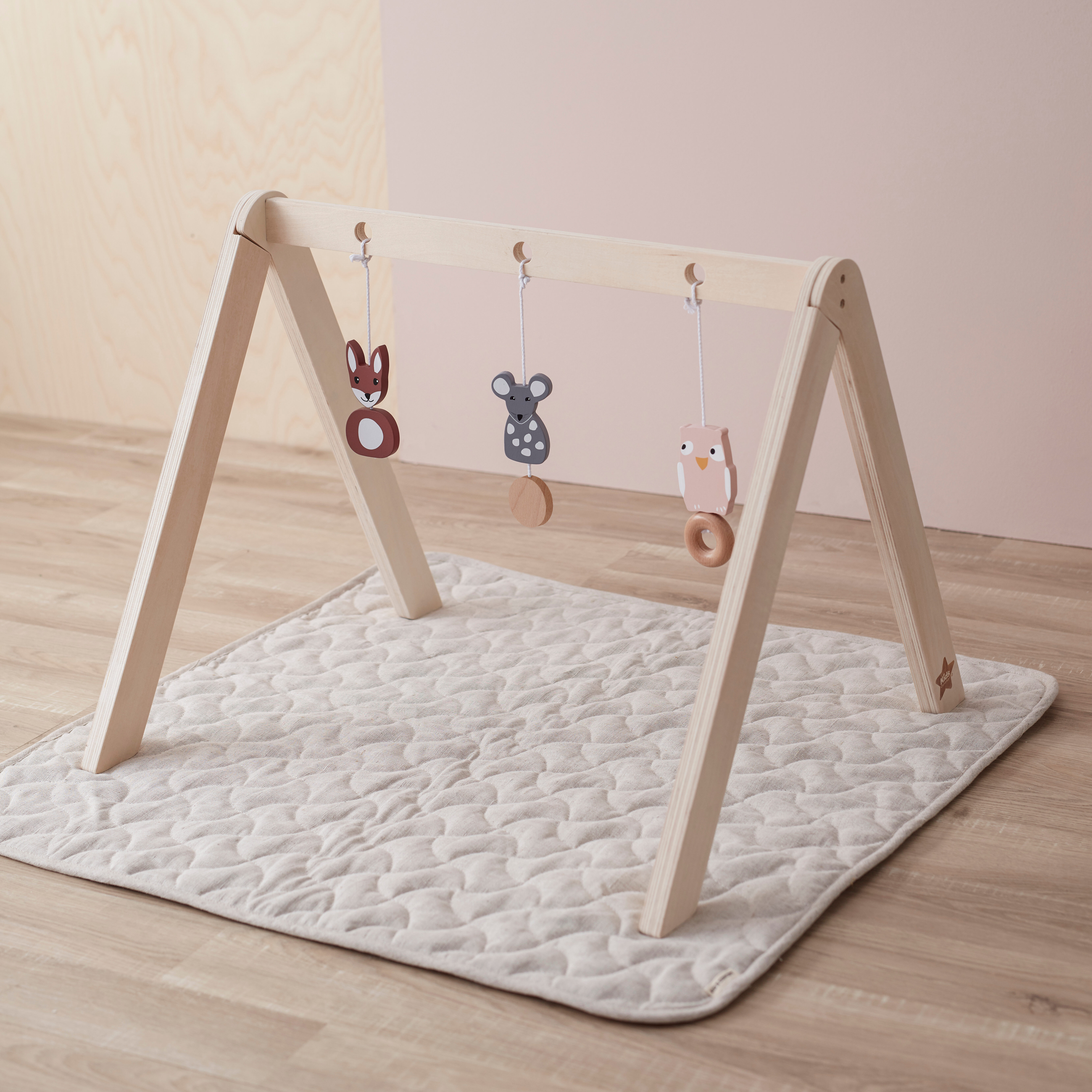 Alternativ bild 1 för Babygymsfigurer trä