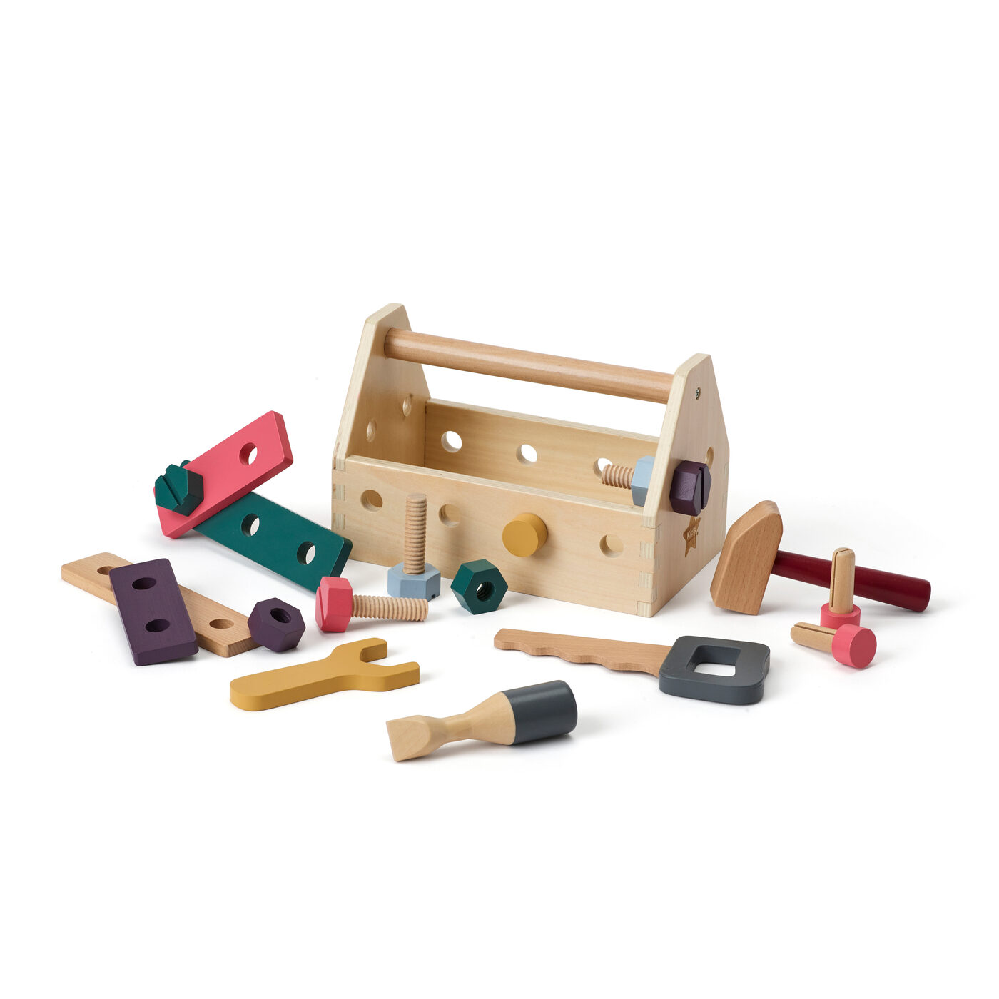 Kids Concept® Mallette à outils enfant Kid's Hub bois