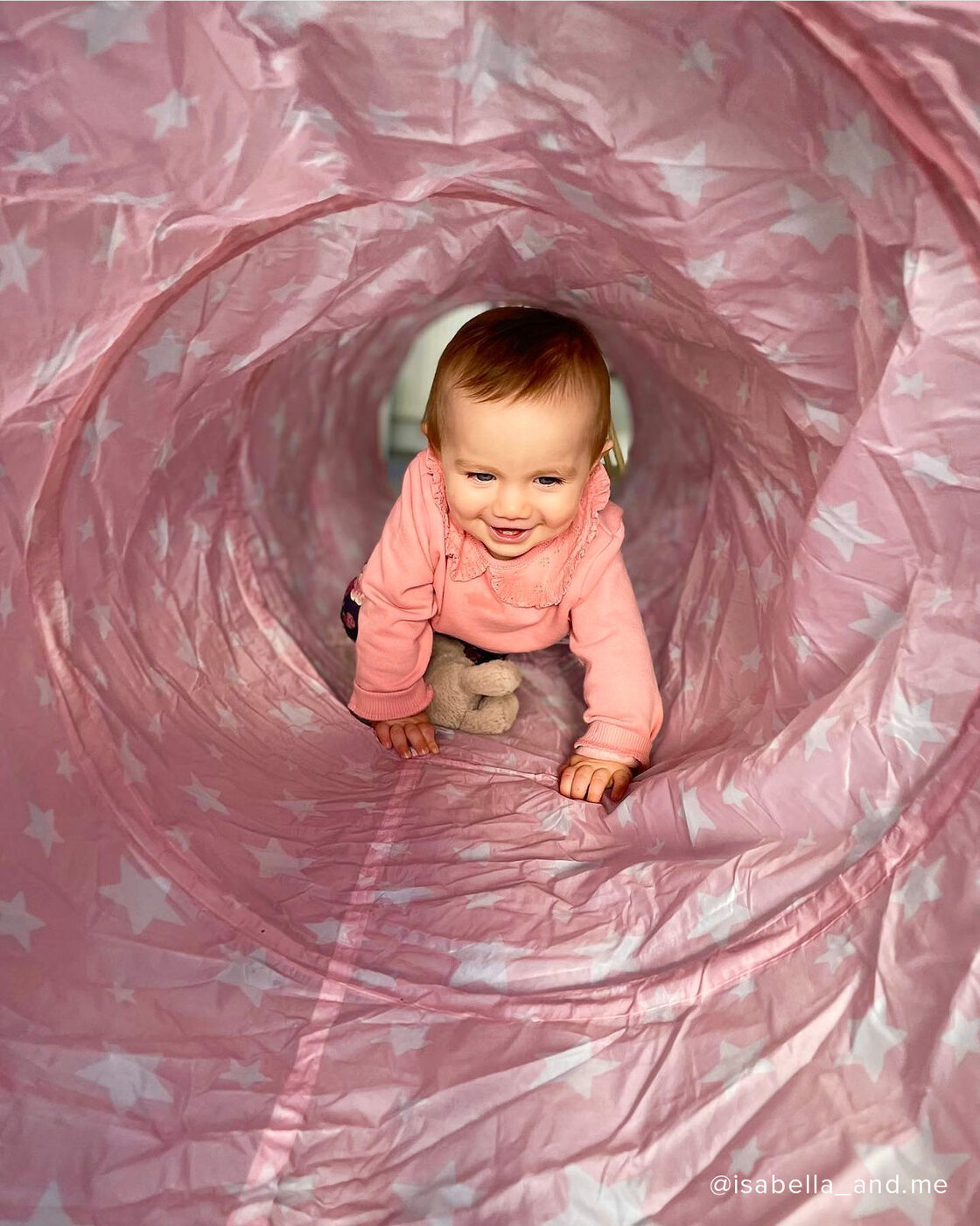 Kid's Concept Tunnel da Gioco - Giallo - Cotone Bio - Gattona e